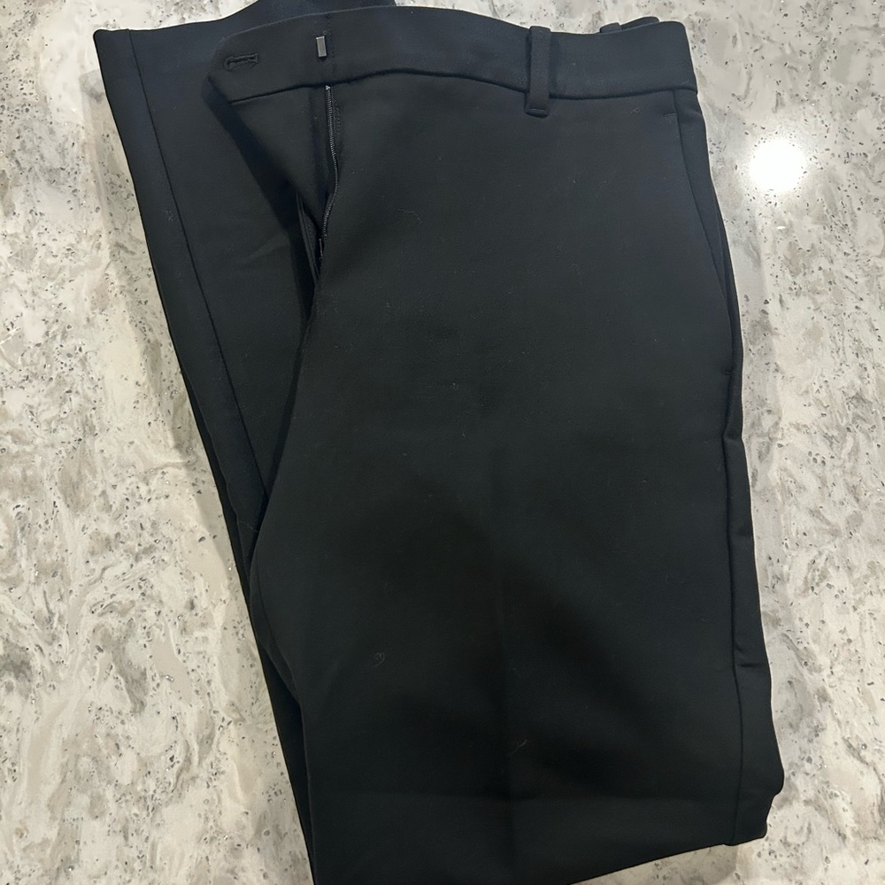 NWT. Ann Taylor Black Tailored Trousers Size 8